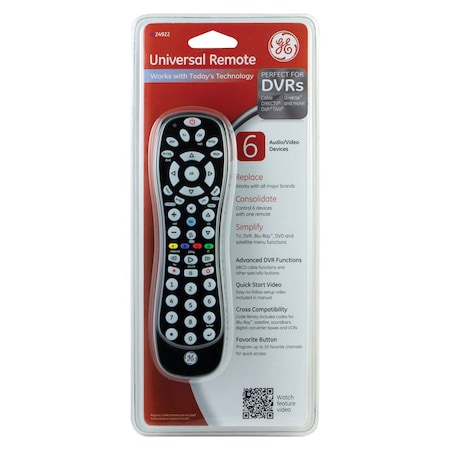 GE Universal Remote Control 34459